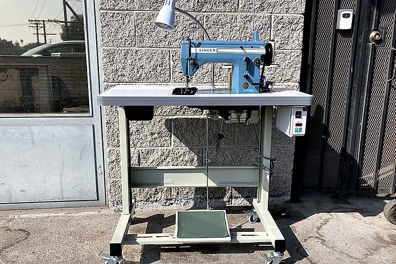 Set up and sewing at A&A Sewing Machines